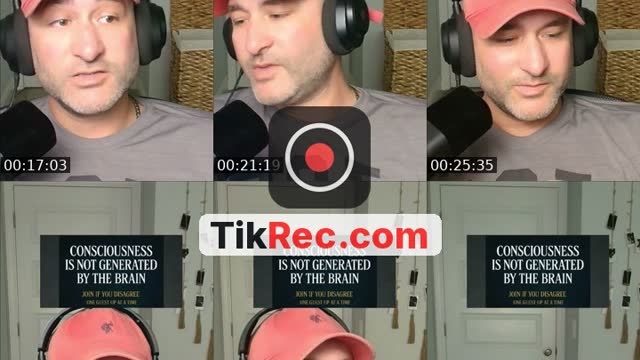TikTok live: Science cnt expln consciousness by @alexk_philosophy