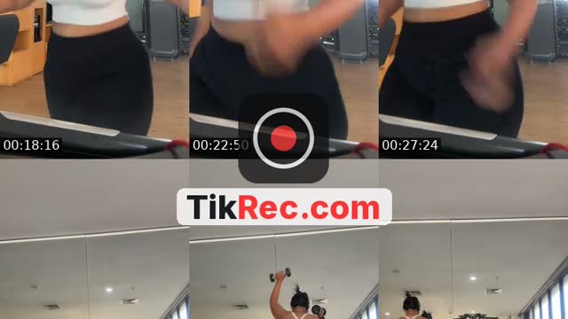 TikTok live: Les’t gym by @hellodepee92