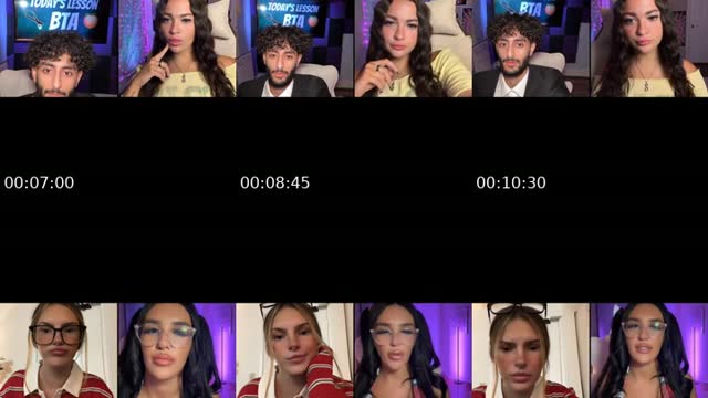 TikTok live: School night eliminations by @freverena