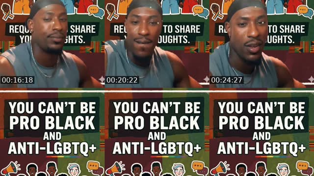 TikTok live: Civil discourse by @famous_ramsey