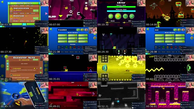 Russia TikTok live: Играем в Geometry Dash by @alex262alex