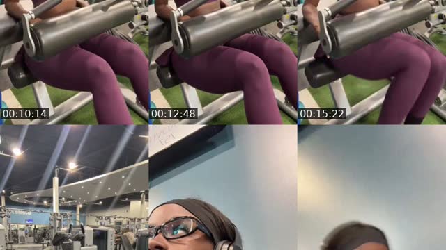 TikTok live: GYM TIME by @_fitgirlslay