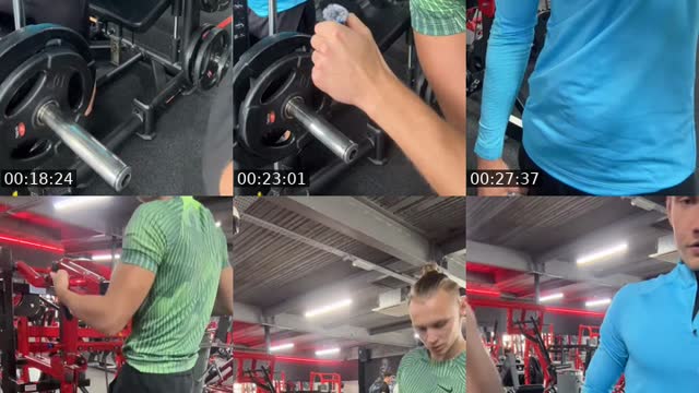 TikTok live: Legs and abs by @arturs.scipakins