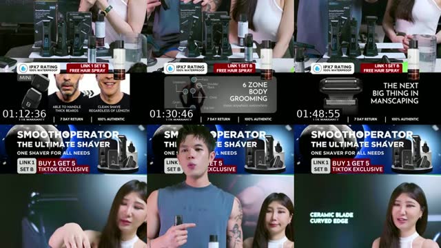 TikTok live: BEST MENS WOMEN SHAVER by @sgpomadesofficial