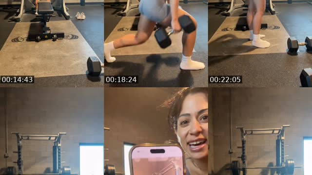 TikTok live: Leg Day by @taylorhaaheo