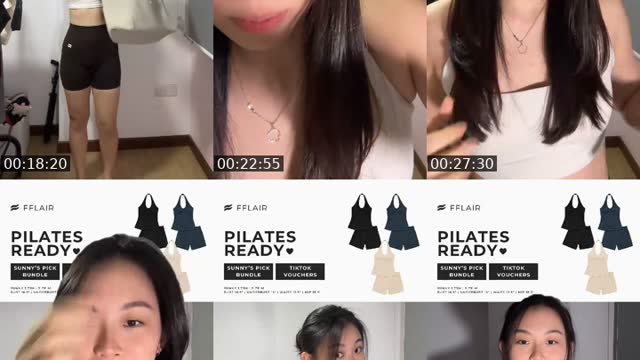 TikTok live: New Drops from @FFLAIR! by @triangirlbabe
