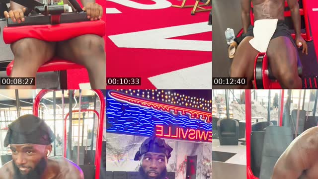 TikTok live: LEG DAY by @phitmeech_journey