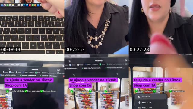 TikTok live: Faça de 3 a 10k com IA by @mirandagpt