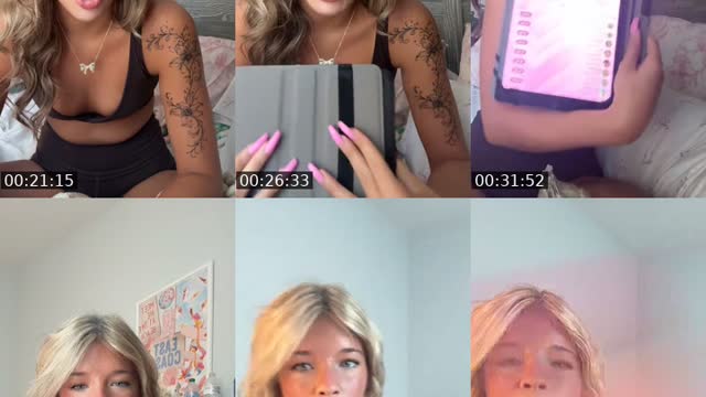 TikTok live: come be my man it’s my birthday by @pinkglitterblondqueen