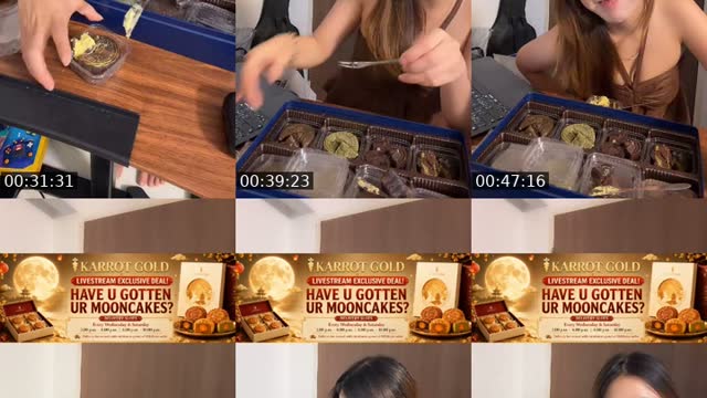 TikTok live: HAVE U GOTTEN UR MOONCAKES by @alivebutdieded