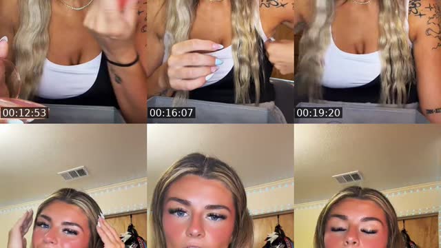 TikTok live: Grwm by @theestallionp