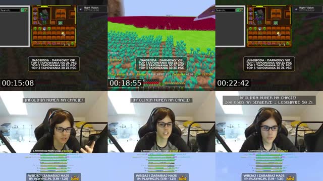 Poland TikTok live: Gramy z widzami w minecraft! by @vejn_mc