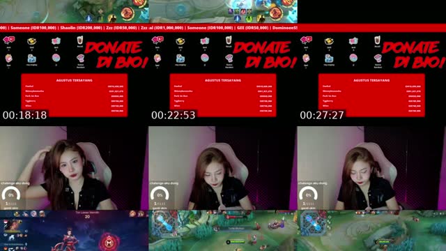 TikTok live: mole with chalenge by @elssrubyjane