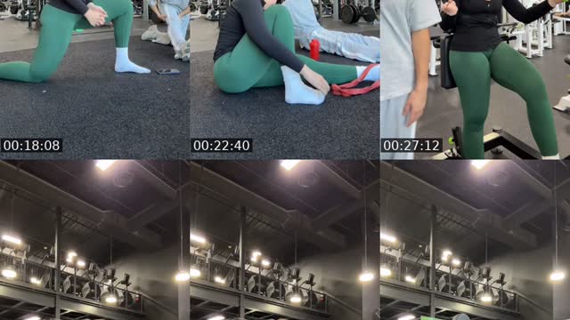 TikTok live: Gym timeeee by @_lovethemost