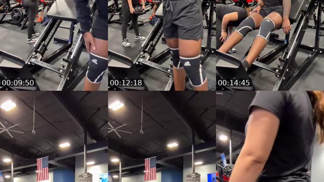 TikTok live: Leg day (heavy) by @._applejax._