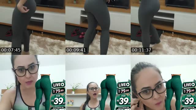 TikTok live: Conjunto Fitness Top e Legging by @achadinhoscrisveiga