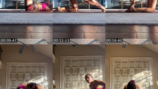 TikTok live: Yoga w me I feel weird by @sofiaaraizaa