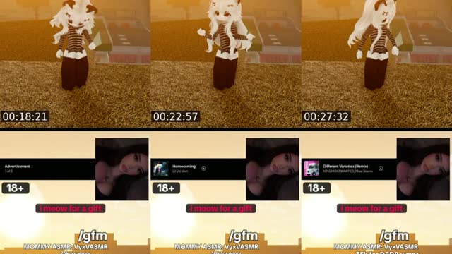 TikTok live: VyxVASMR by @idontlikeyouatallbaby