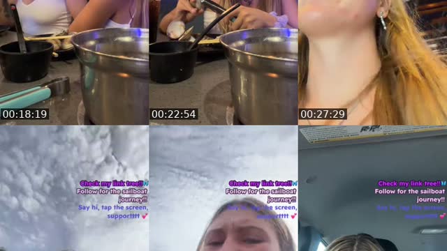 TikTok live: Hot Pot Mukbang w/ Mad$😛 by @madelinefed0r