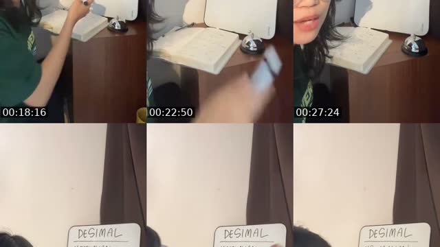 TikTok live: decimak by @cristynatann