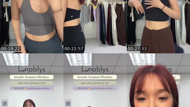 TikTok live: Trendy, comfy athleisure by @lunablys