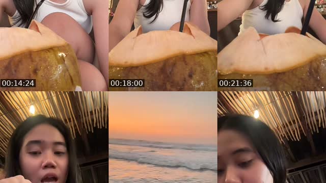 TikTok live: jalan jalan ke pantai by @sh4dyna