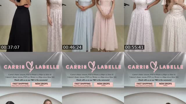 @carrislabelle TikTok live from 2026-08-20