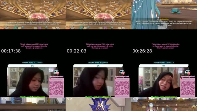 TikTok live: Snezhnaya AQ by @nayliamandaa