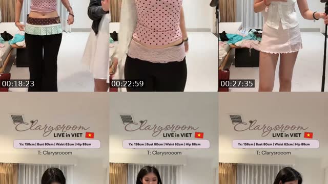TikTok live: Clarysroom live in viet🇻🇳 by @yingandxuan