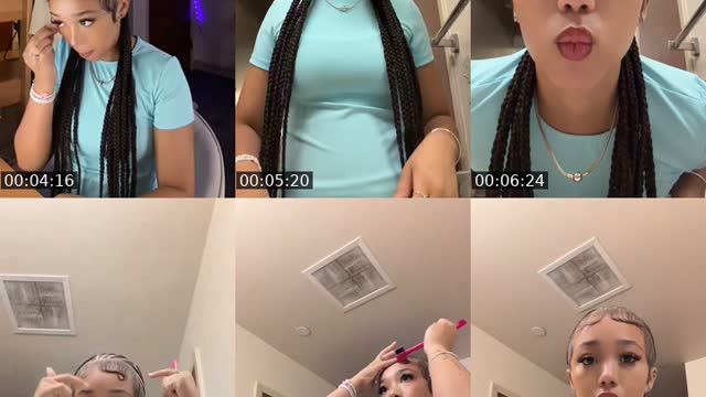 TikTok live: GRWM 🦋 by @mysecretdiary042