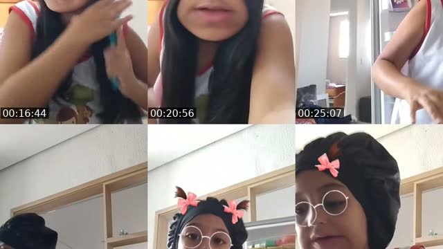 TikTok live: brincadeira eu nunca te falei ms by @aninha_880