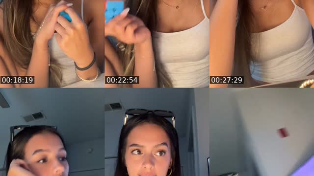 TikTok live: hi there 😁 by @ashleyz360