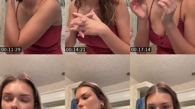 TikTok live: Grwm for church by @kirraoconnor