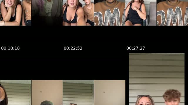 TikTok live: Mom and son back porch sittin’ by @vanessamartin053