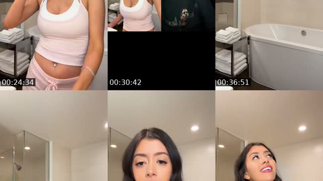 TikTok live: GRWM for dinner✨💖💖💖 by @princessssnat