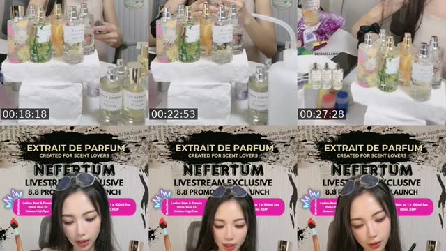TikTok live: Perfume promo! by @nefertumsg
