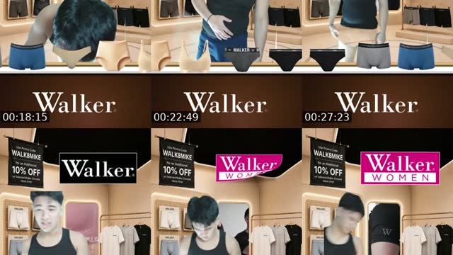 TikTok live: WALKER OFFICIAL STORE by @walkerphilippines