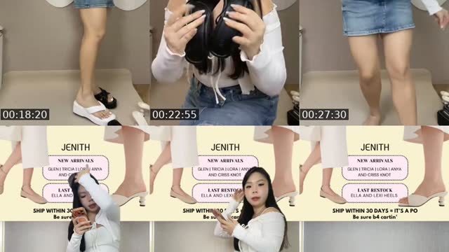 TikTok live: FRI NOON LIVE W/ SHOPJENITH 🩷 by @shopjenithadmin