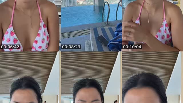 Pool day cute me join chat ⛱️ - @babybreath.babe