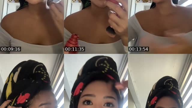 TikTok live: grwm! by @moutaind3eww