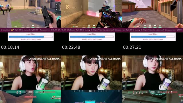 TikTok live: valorant yu by @sseamarinee