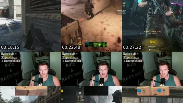 TikTok live: Follow to grow an inch! by @dabiglegion