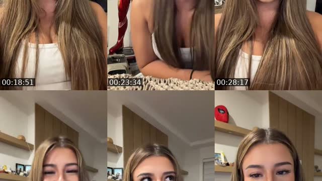 TikTok live: face reveal at 1.1mil by @ltsmikaylacampinos