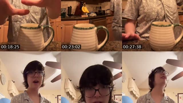 TikTok live: Gremlin zone live 🎉🎈 by @abigailnannini