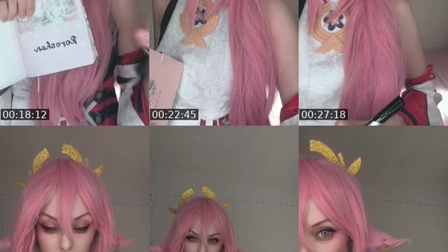 TikTok live: #YaeMiko #COSPLAY #Genshin by @byakuyaethereal