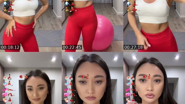 Фитнес стрим🔥 - @h_d_r_d1anaf1t