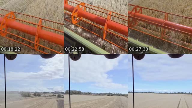 TikTok live: Harvesting spring Barley by @farmerhedley