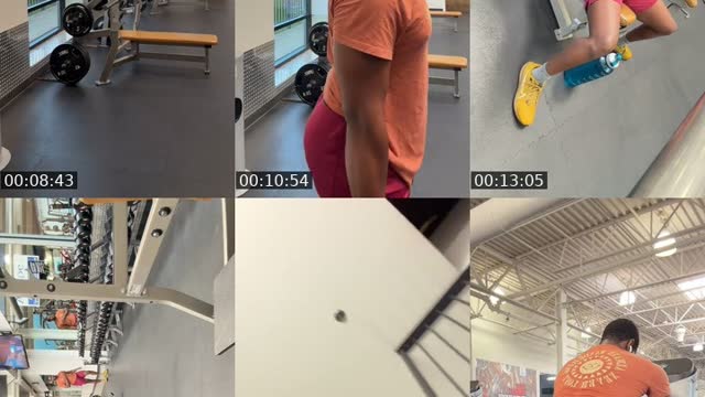 TikTok live: Gym ☼ by @oceanraeclark