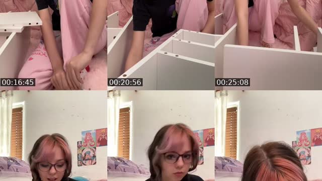 TikTok live: Builder Arie by @starrychibun