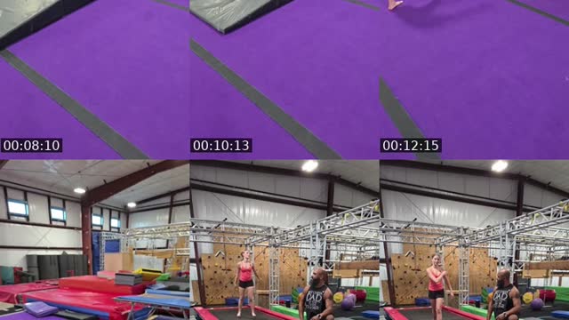 TikTok live: Acro Tumbling with Ida by @tumbleshapeshifter